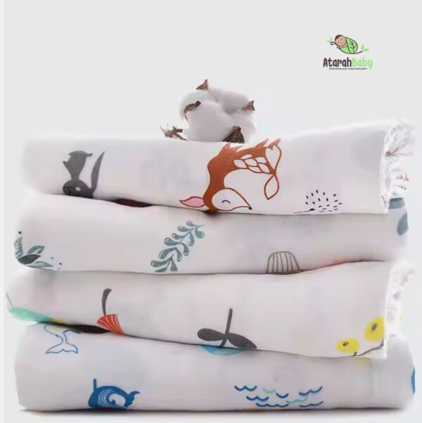 Baby Swaddle Blanket Newborn Wrap - Image 3